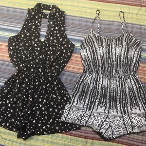 Romper Bundle Soprano Dressy/Mossimo Casual Pockets size XS
